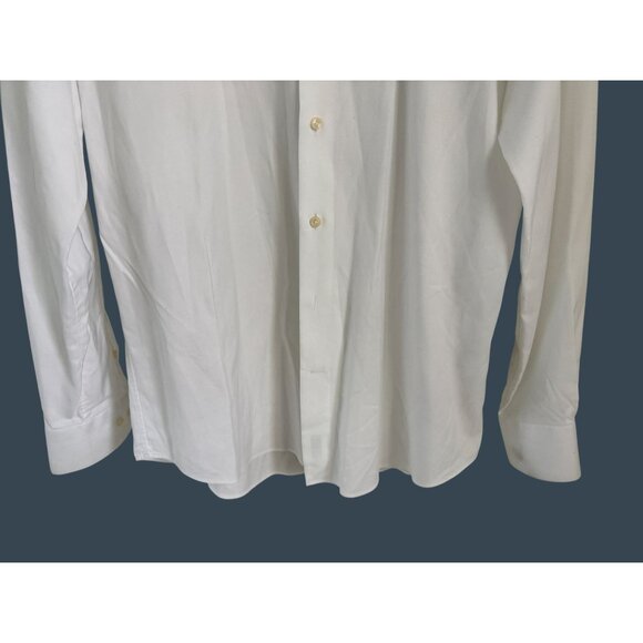 Suitsupply Mens White Dress Shirt Tailored Fit Egyptian Cotton 15 3/4 40 - Picture 4 of 6